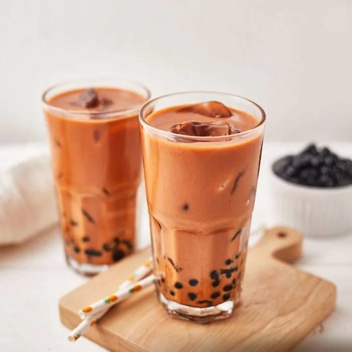 Hồng-trà-sữa Hồng trà sữa