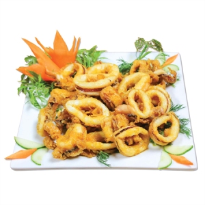 Mực chiên bơ tỏi